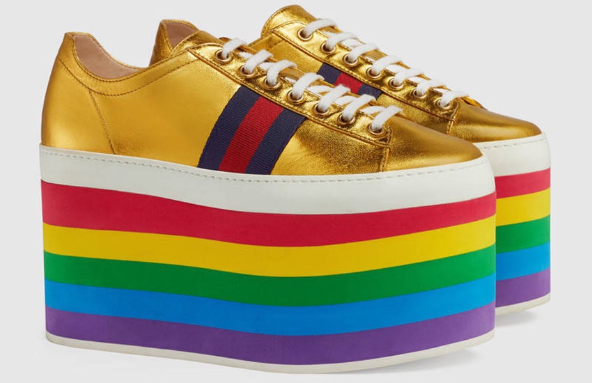 Le nuove scarpe Gucci per celebrare il Gay Pride – Proud2Be
